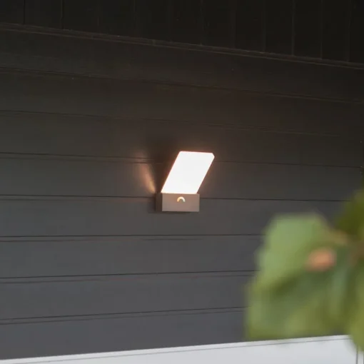 LUTEC LED-vegglampe Pano, 3 000 K – 5 000 K| Led-Utendørs|Vegglamper Utendørs