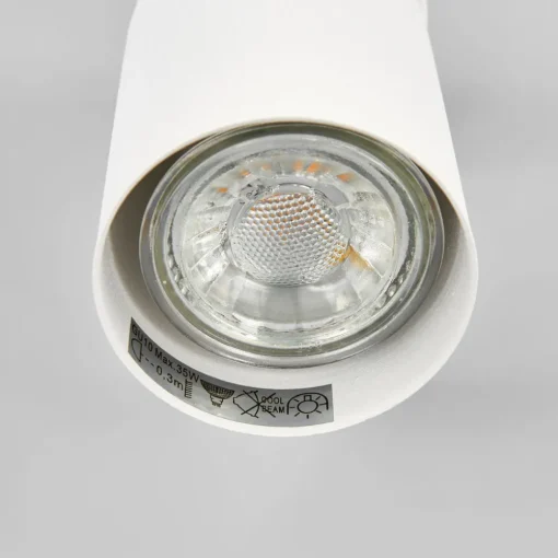 EGLO LED-vegglampe Passa, rund, hvit