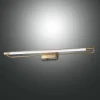 Fabas Luce LED-vegglampe Rapallo, messing, IP44, 60 cm| Design- Og Hotellbelysning|Led-Innendørs