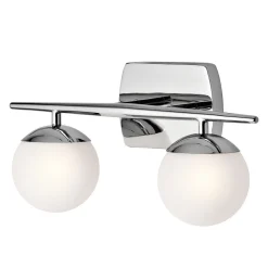 KICHLER LED-vegglampe til bad Jasper, 2 lyskilde Online