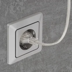 Briloner LED-vegglampe Tuso, nikkel, montering på seng, metall