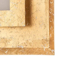 Eco-Light LED-vegglampe Window 32x32 cm, gull| Vegglamper