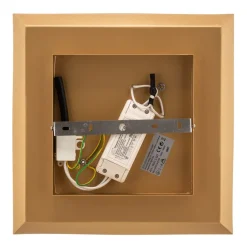 Eco-Light LED-vegglampe Window 32x32 cm, gull| Vegglamper