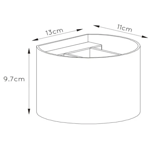 Lucide LED-vegglampe Xio, rund, antikk messing| Led-Innendørs|Vegglamper