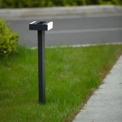 LUTEC LED-veilampe Conroy med bevegelige spredere| Gatebelysning, Pullert Belysning
