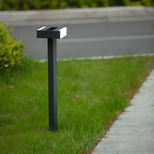 LUTEC LED-veilampe Conroy med bevegelige spredere| Gatebelysning, Pullert Belysning