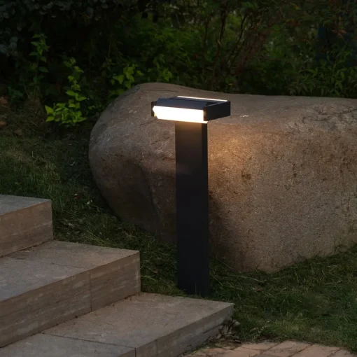 LUTEC LED-veilampe Conroy med bevegelige spredere| Gatebelysning, Pullert Belysning