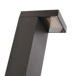 Deko-Light Lerna LED-gatelampe, høyde 100 cm, CCT, grå, stikkontakter| Terrassebelysning|Gatebelysning, Pullert Belysning