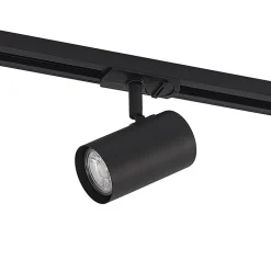 Lindby 1 lyskilde skinnesystem Linaro, GU10, 14-lys svart Outlet