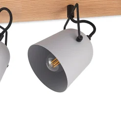 Lindby Adalin taklampe, 4 lyskilder, grå Sale
