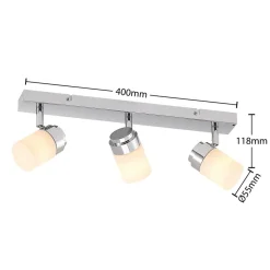 Lindby Alimari takspotlight i krom, lang| Spotter I Tak