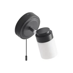 Lindby Alimari vegglampe, svart| Design- Og Hotellbelysning|Vegglamper