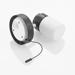Lindby Alimari vegglampe, svart| Design- Og Hotellbelysning|Vegglamper