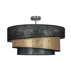 Lindby Ayvira taklampe, svart, gull Best