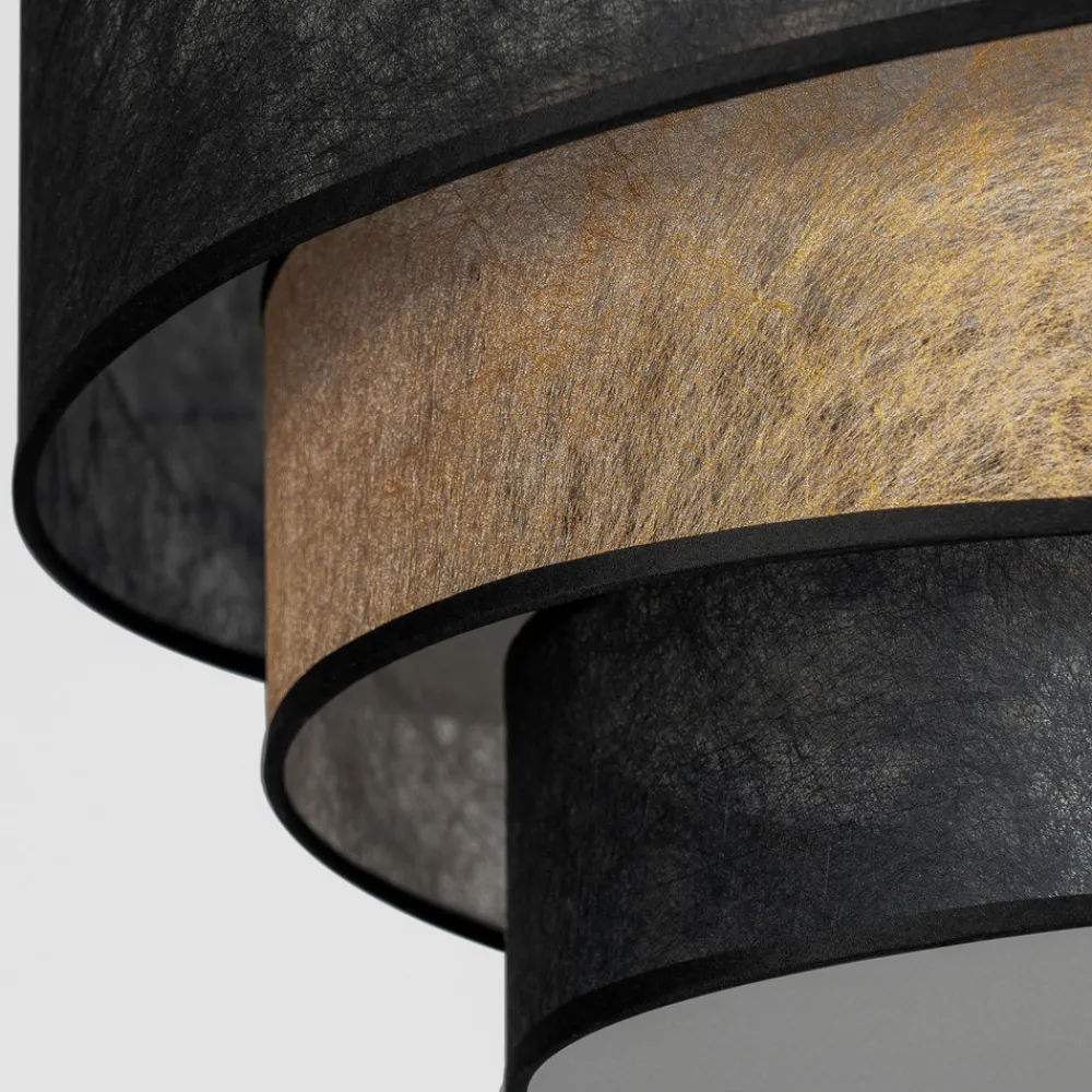 Lindby Ayvira taklampe, svart, gull Best