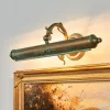 Lindby bildelampe Kalea, 46 cm, 2 lyskilder, verdigris, E14 Outlet