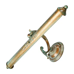 Lindby bildelampe Kalea, 46 cm, 2 lyskilder, verdigris, E14 Outlet