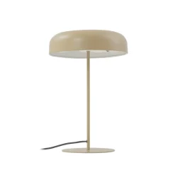 Lindby bordlampe Edion, beige, metall, 45 cm Hot