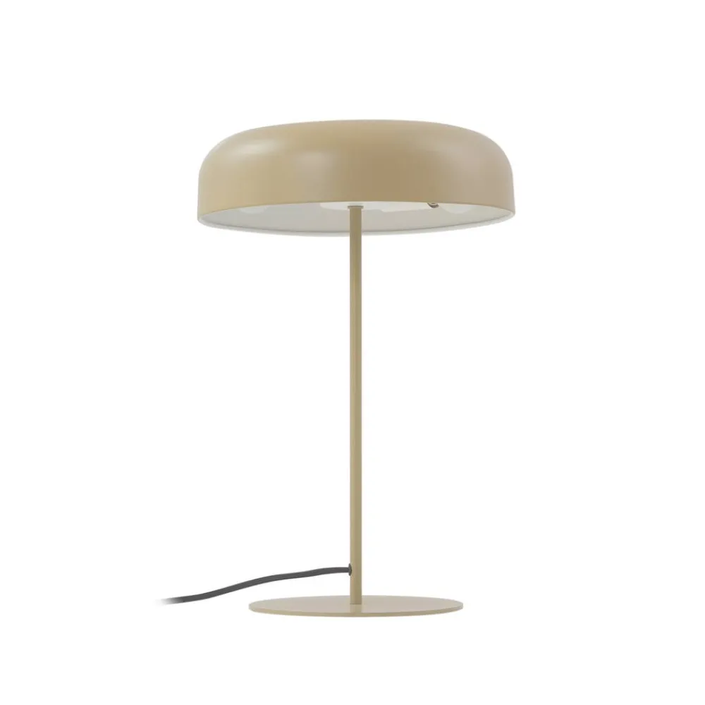 Lindby bordlampe Edion, beige, metall, 45 cm Hot