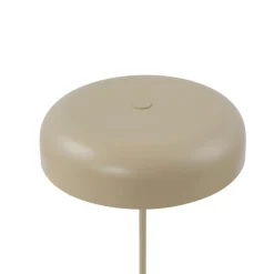 Lindby bordlampe Edion, beige, metall, 45 cm Hot