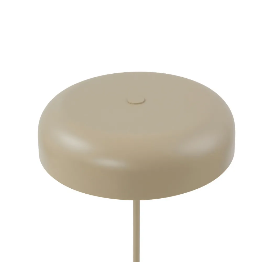 Lindby bordlampe Edion, beige, metall, 45 cm Hot