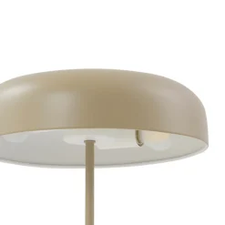 Lindby bordlampe Edion, beige, metall, 45 cm Hot