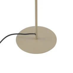 Lindby bordlampe Edion, beige, metall, 45 cm Hot