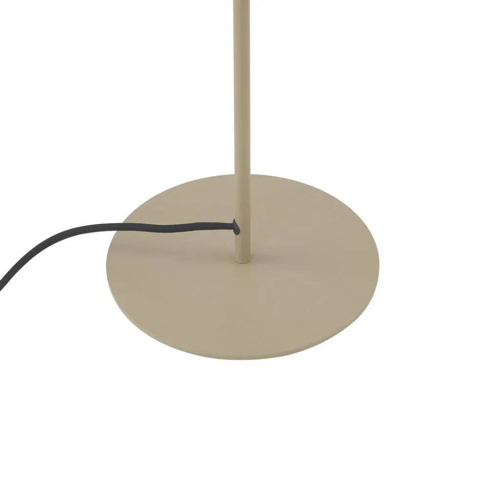 Lindby bordlampe Edion, beige, metall, 45 cm Hot
