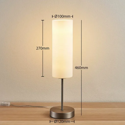 Lindby bordlampe Felice, sylinder| Smarthus Belysning|Led-Innendørs
