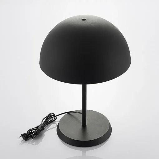 Lindby bordlampe Idalene, høyde 51 cm, svart, metall New