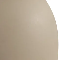 Lindby bordlampe Lennes, beige, glass, Ø 20 cm| Bordlamper