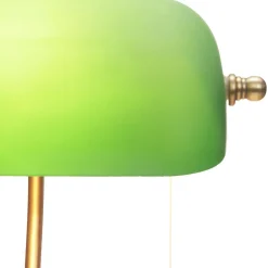 Lindby bordlampe Milenka, bronse, høyde 38 cm, metall Hot