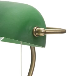 Lindby bordlampe Milenka, bronse, høyde 38 cm, metall Hot