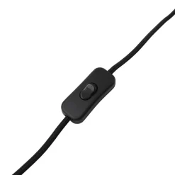 Lindby bordlampe Seasur, blågrå, keramikk, papir, 29 cm Online