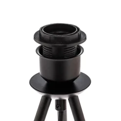 Lindby bordlampe Soula, Ø 20 cm, beige, plast, E27| Bordlamper