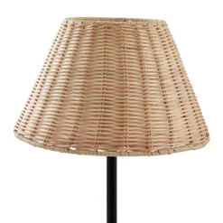 Lindby bordlampe Zyralia, trefarget, rotting, Ø 30 cm| Bordlamper