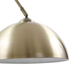 Lindby buelampe Lennar, antikk messing, metall, 183 cm Discount