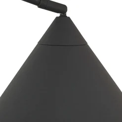 Lindby buelampe Triangolo, svart, høyde 195 cm, metall E27| Gulvlamper