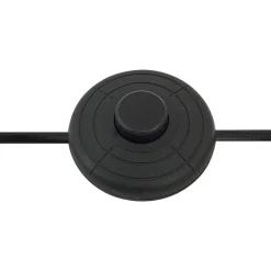 Lindby buelampe Triangolo, svart, høyde 195 cm, metall E27| Gulvlamper