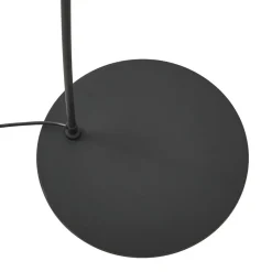 Lindby buelampe Triangolo, svart, høyde 195 cm, metall E27| Gulvlamper