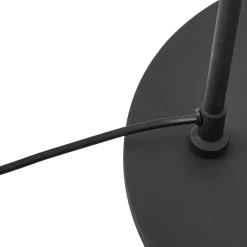 Lindby buelampe Triangolo, svart, høyde 195 cm, metall E27| Gulvlamper