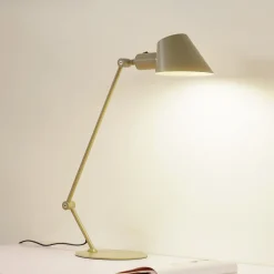 Lindby Corali bordlampe, lysegrønn, metall, høyde 64 cm Outlet