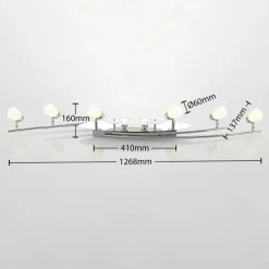 Lindby Danil downlight med glassskjermer| Spotter I Tak