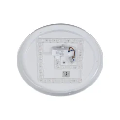 Lindby Doki LED taklampe for utendørs bruk, 34 cm, hvit, plast Online