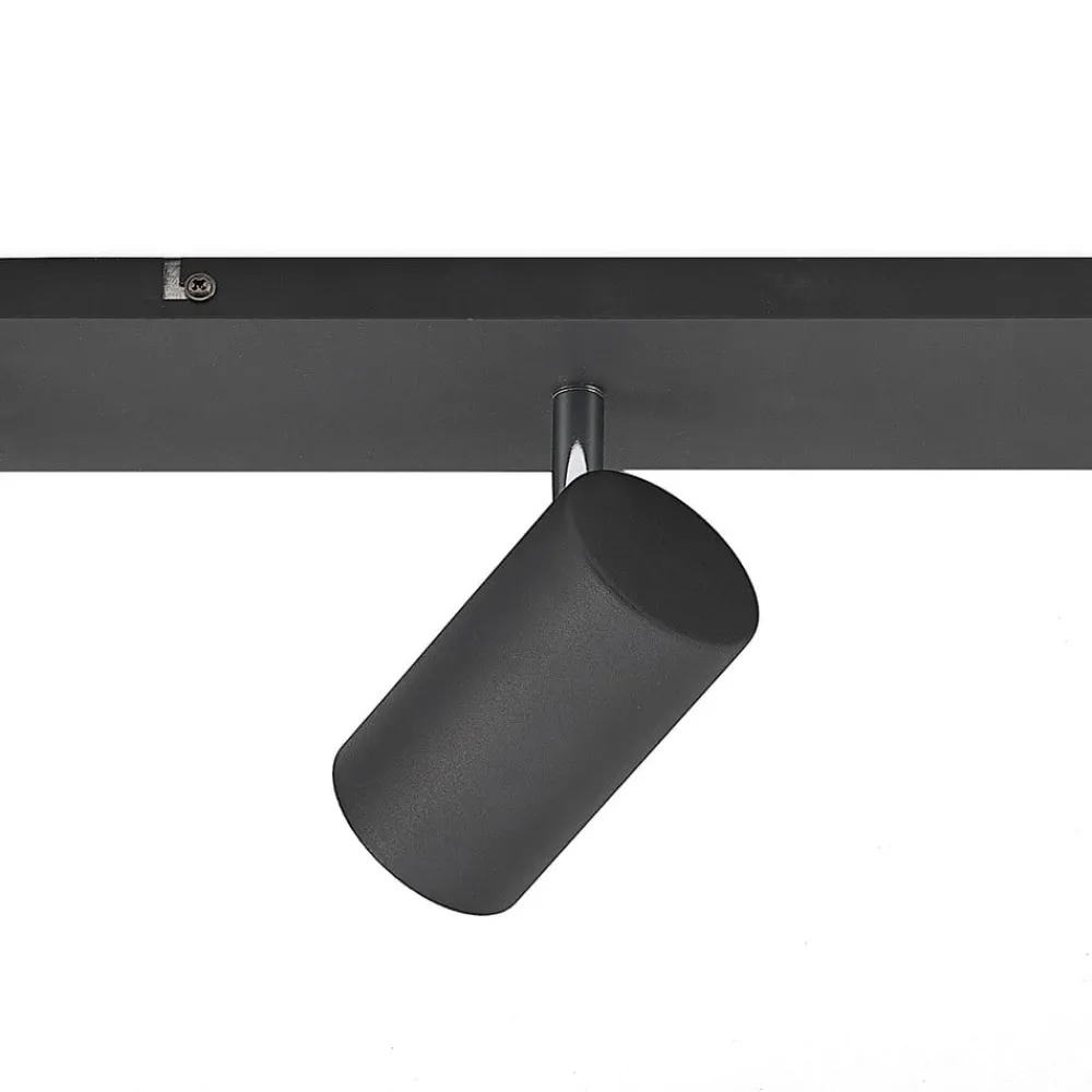 Lindby downlight Joffrey, 116 cm, svart, 6 lyskilder, GU10| Spotter I Tak|Taklamper