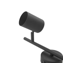 Lindby downlight Jorell, svart, 31 cm, 2 lyskilder, GU10 Online