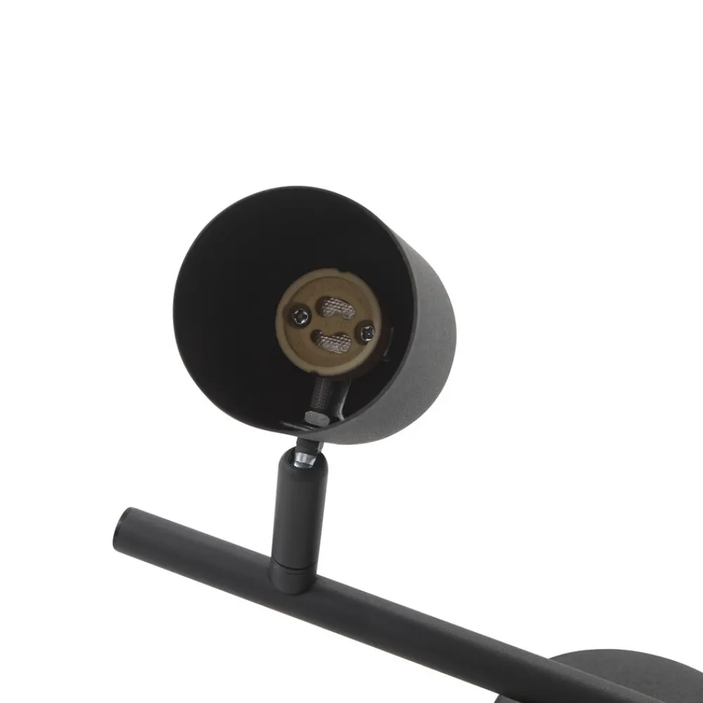 Lindby downlight Jorell, svart, 31 cm, 2 lyskilder, GU10 Online