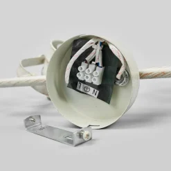 Lindby downlight Leonor, 2 lyskilder, hvit, metall, 32 cm| Spotter I Tak|Taklamper