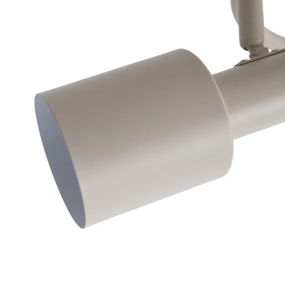 Lindby downlight Ovelia, beige, 3 lyskilder, metall, E27 Hot