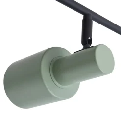 Lindby downlight Ovelia, grønn, 80 cm, 4 lyskilder, E27| Kontorbelysning|Spotter I Tak